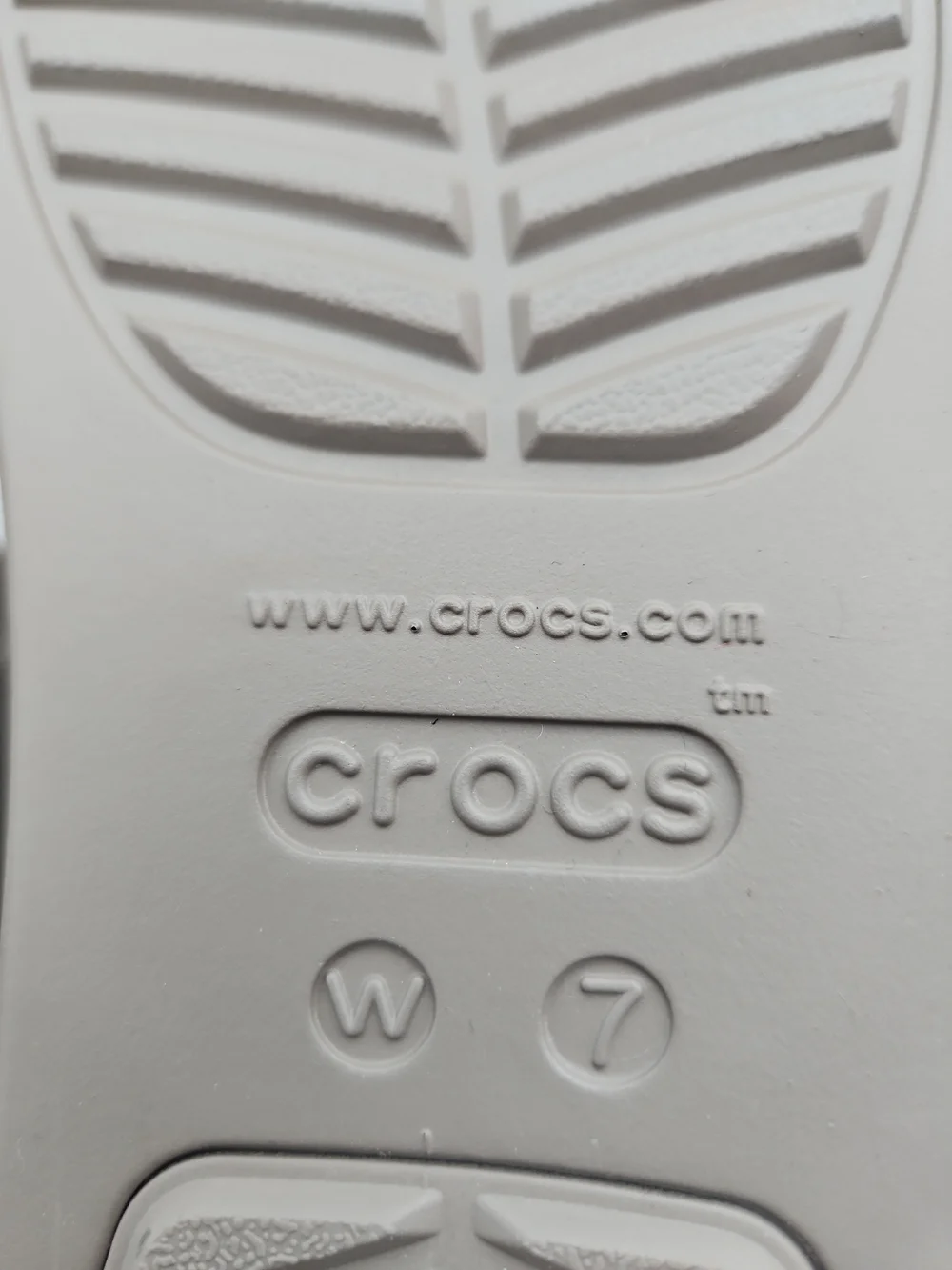 Crocs Women’s Platform Sandal in Taupe